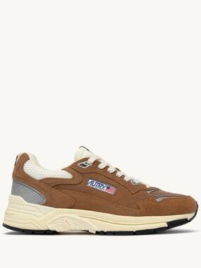 Autry Hyperway Sneakers in Cigar and Silver Mesh and Suede NWT Sz 36 (6)